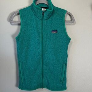 Patagonia Teal Fleece Vest